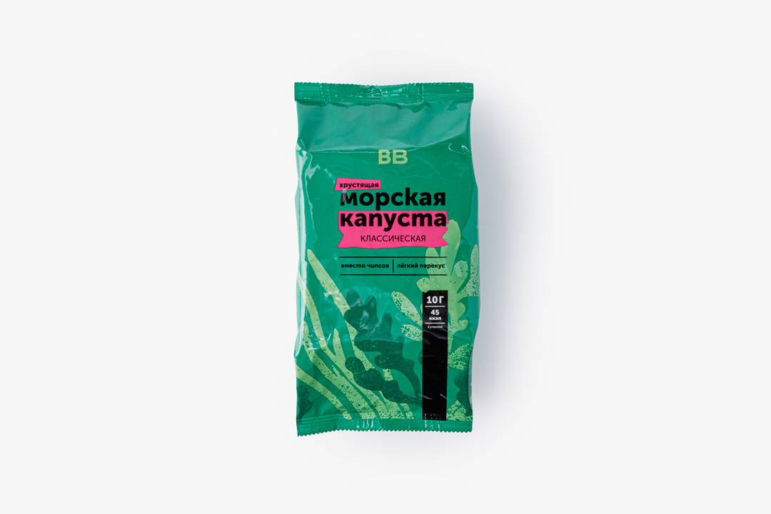 Морская капуста хрустящая классическая, 10 г
