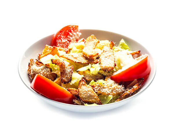 Салат "Цезарь с курицей"