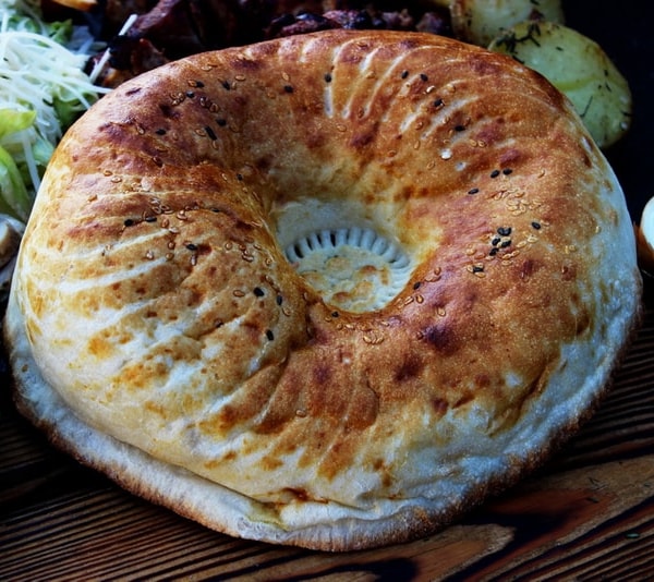 Узбекская лепешка