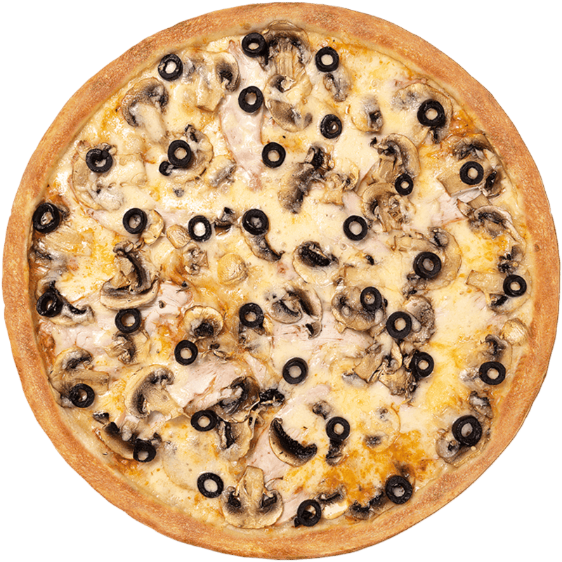 Пицца Курица-грибы (33 см)