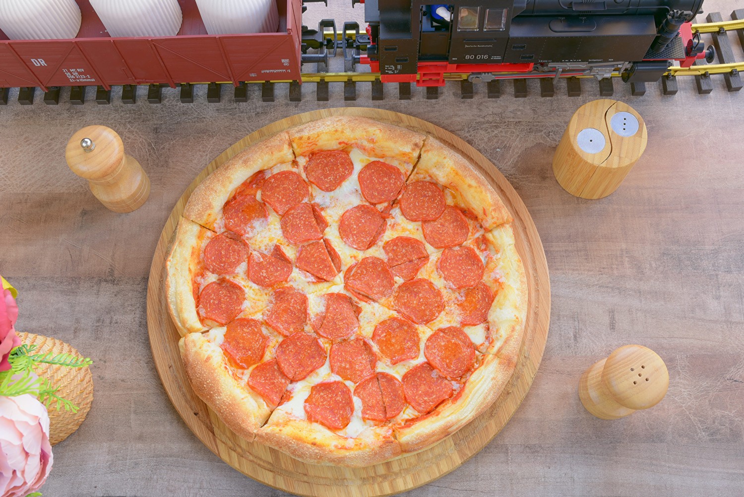 Пицца «Пепперони» 35см