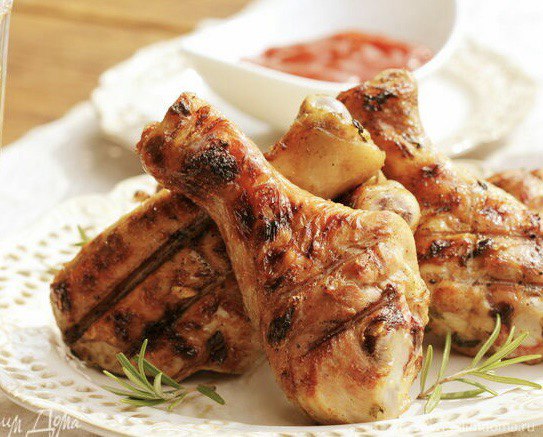 Шашлык из куриной голени