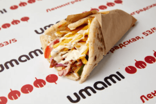 Гирос с куриным бедром