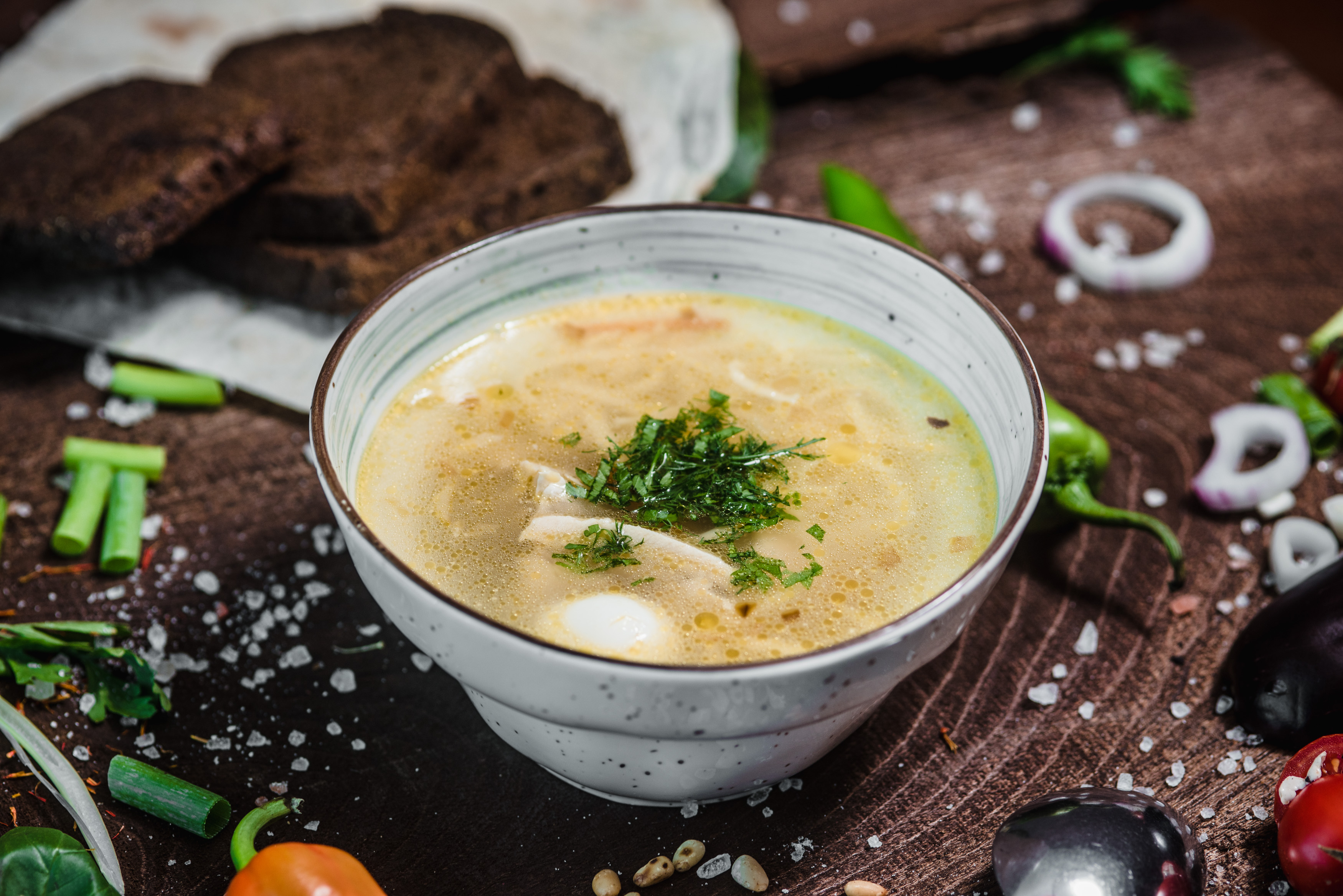 Куриный суп по-Домашнему