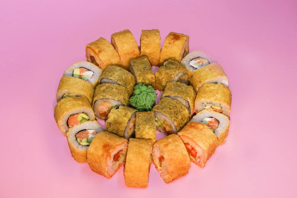 Ассорти горячих роллов
