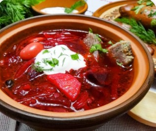 Борщ по-царски