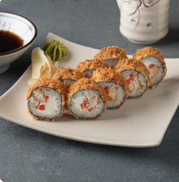 Тигровая креветка в кляре