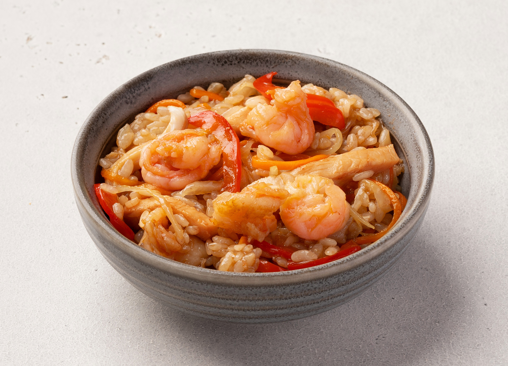 Wok тайская креветка M