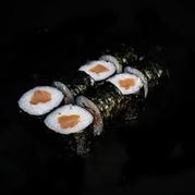 Маки с копчёным лососем