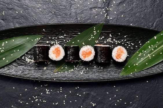 Simple roll лосось