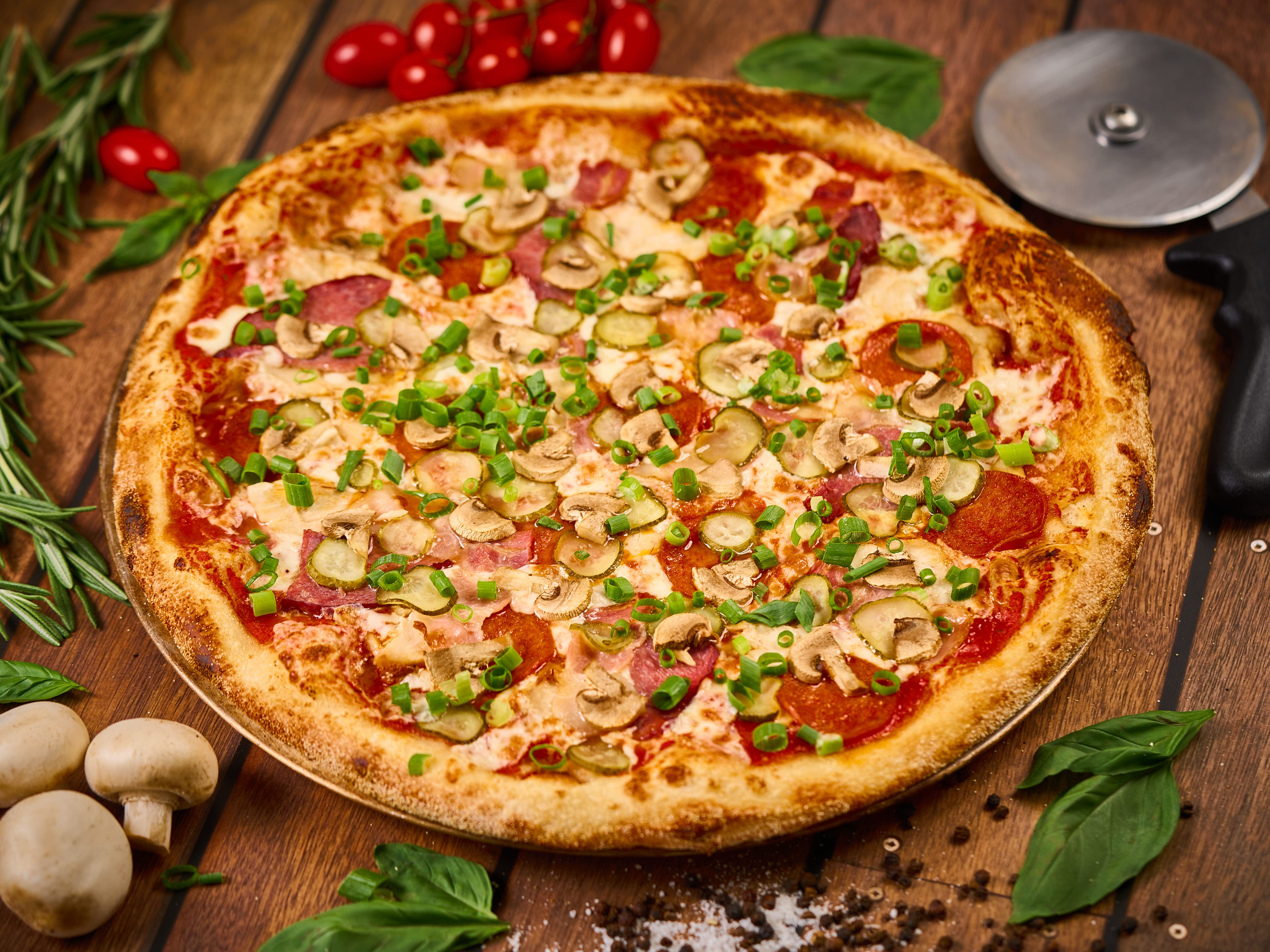 Пицца "Мясная" 24см | халяль