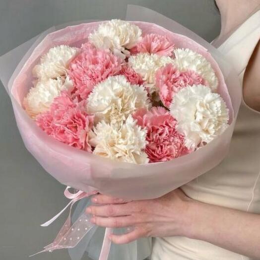 Букет из 15 диантусов