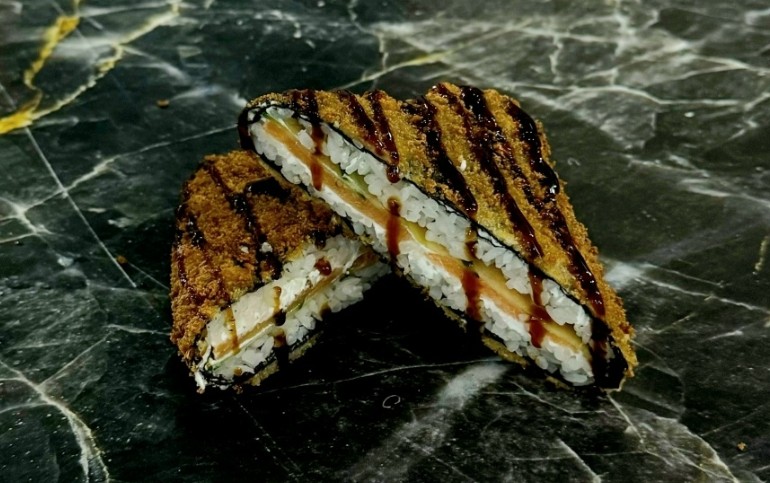 Сэндвич-ролл с тунцом