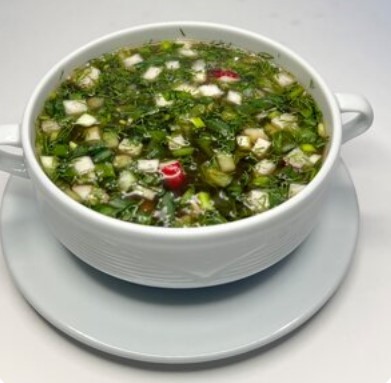 Окрошка на квасе