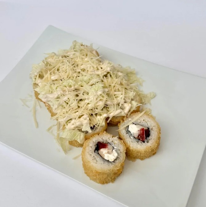 Цезарь темпура с курицей