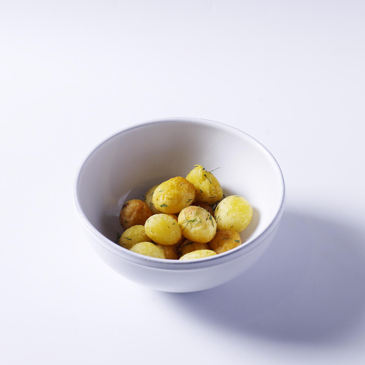 Молодой картофель с думбой