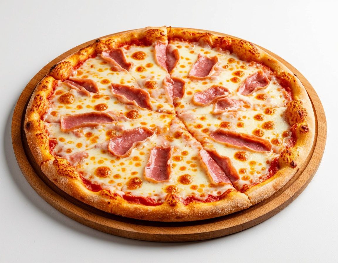 Бекон с сыром 28 см.