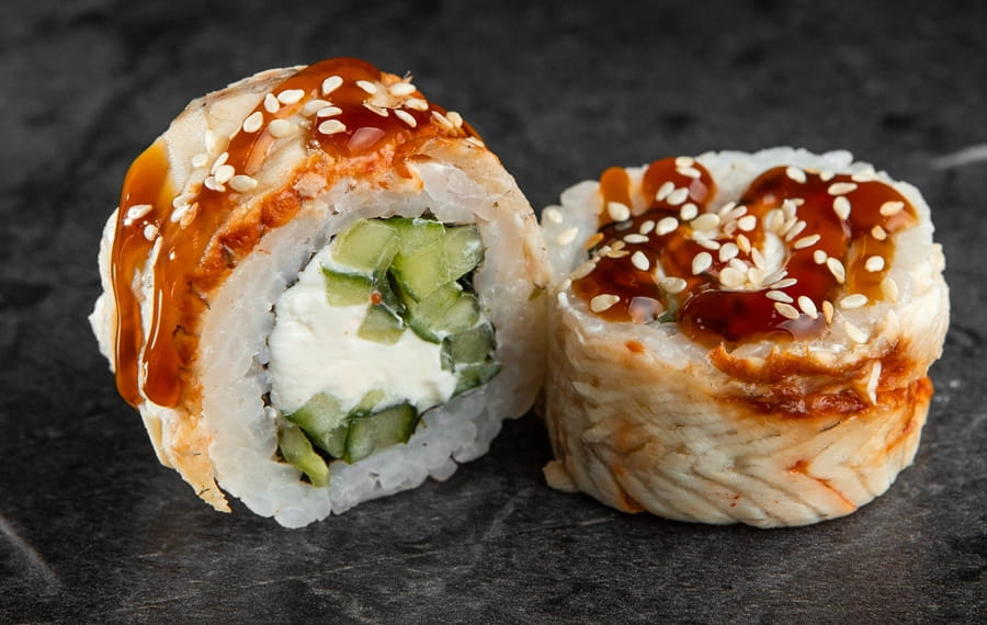 Унаги с огурчиком