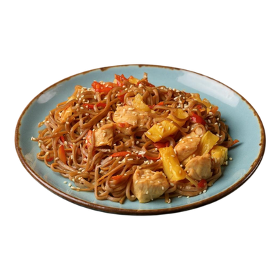 Фунчоза Курица с ананасом