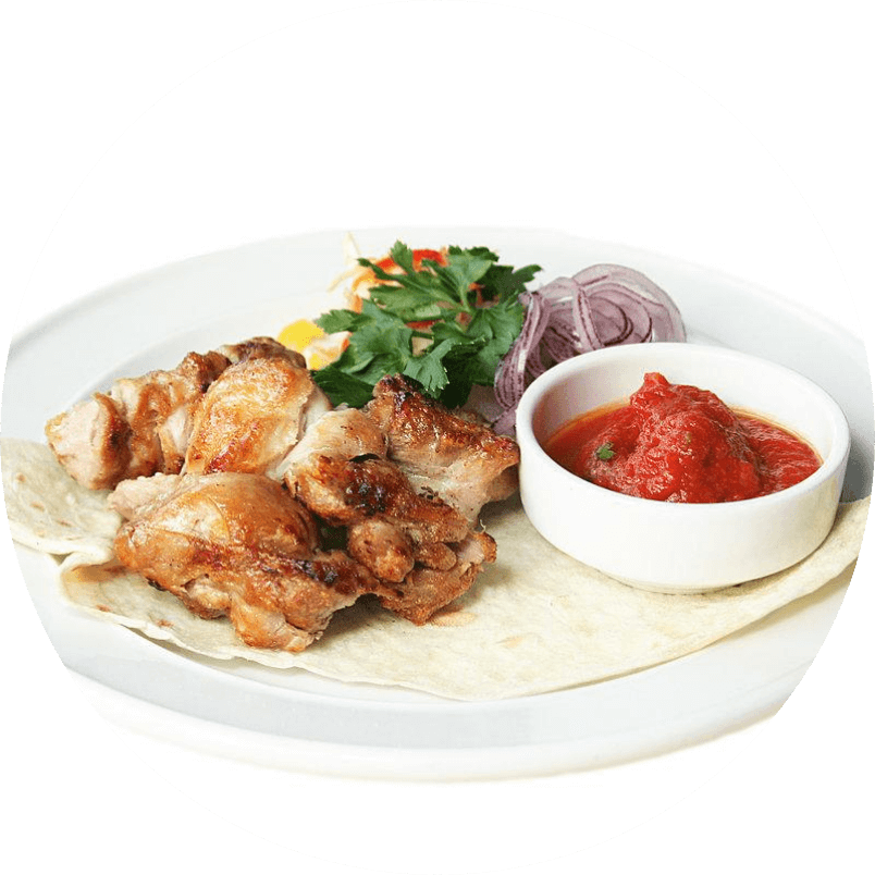 Шашлык из куриной грудки