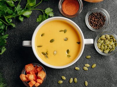 Тыквенный крем-суп