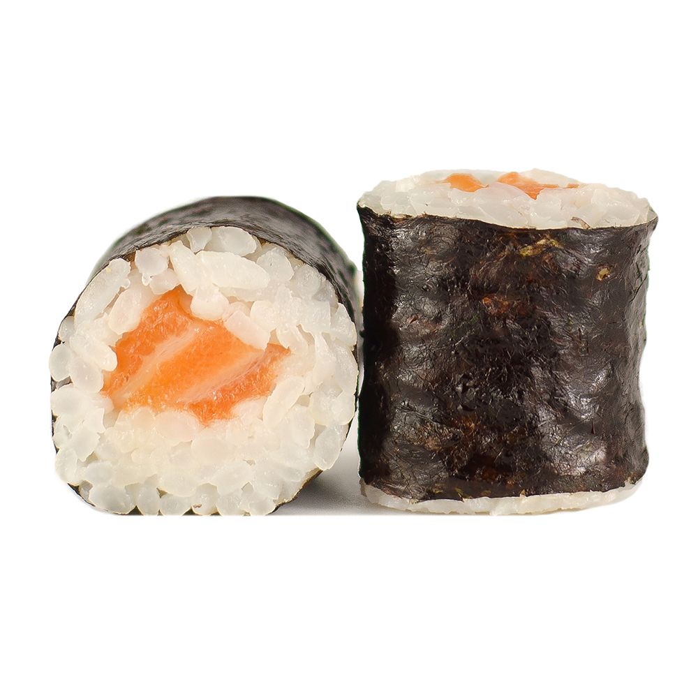 Мини-ролл с лососем