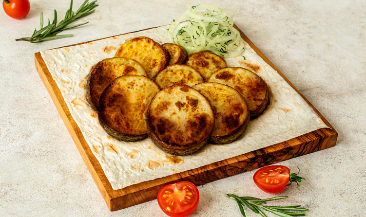 Картофель на гриле