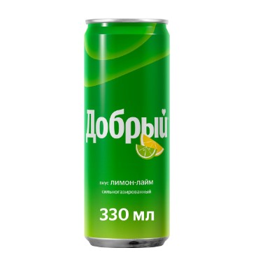 Добрый лайм 0,33л