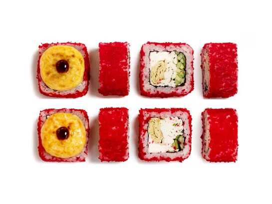 Запечённый ролл Бангкок с крабом