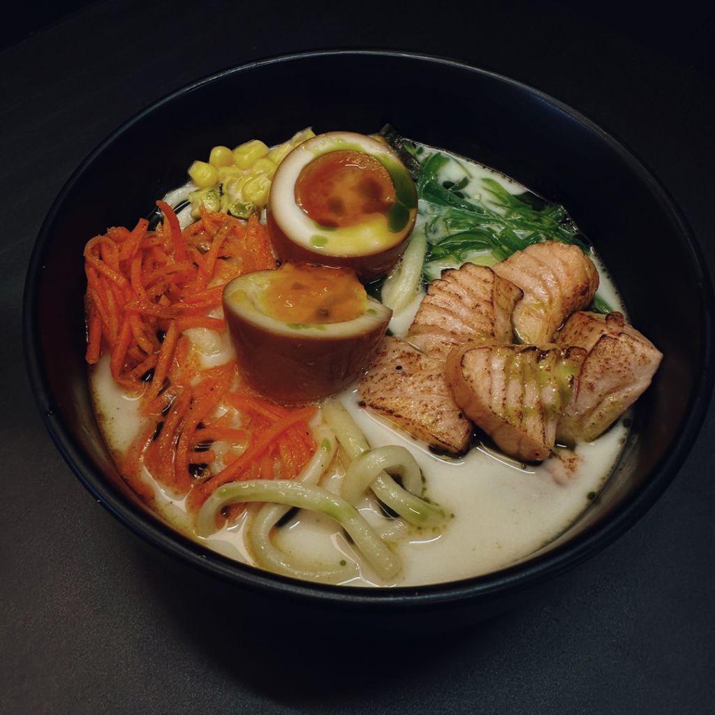 Сливочный мисо лосось