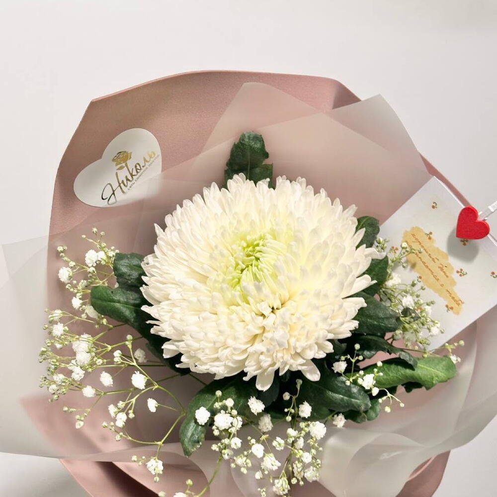 Букет-комплимент «Хризантемка»