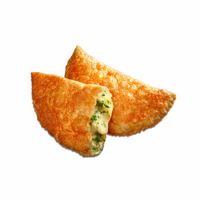 Чебурек с курицей и картофелем
