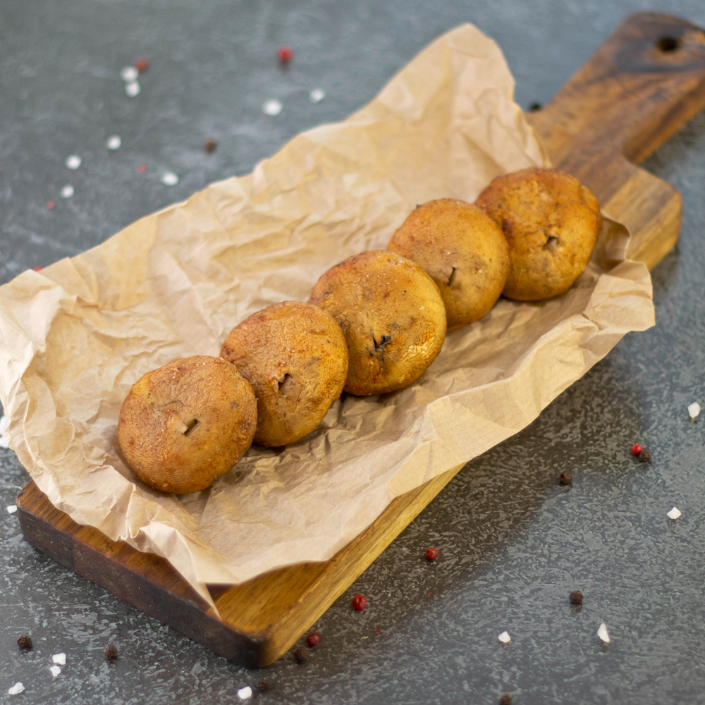 Грибы на углях