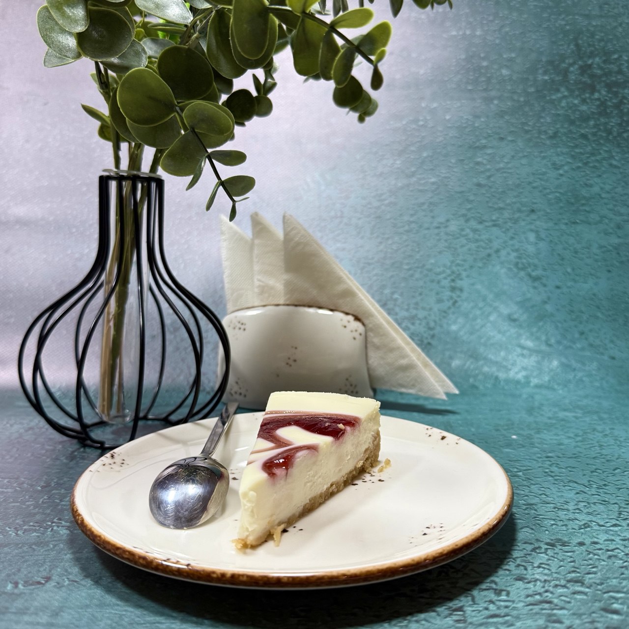 Чизкейк клубничный