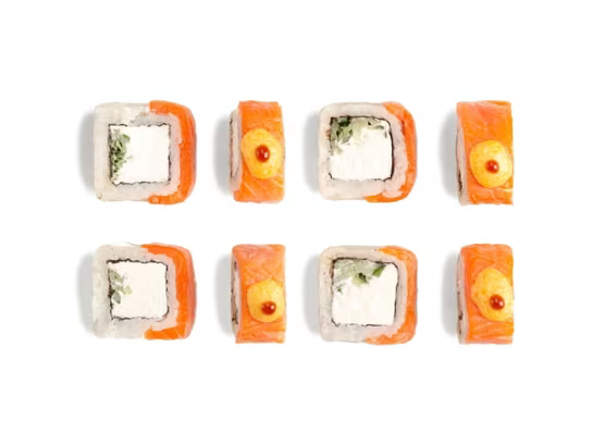 Запечённый ролл Филадельфия