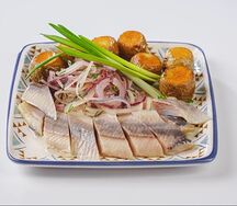 Олюторская сельдь с картофелем