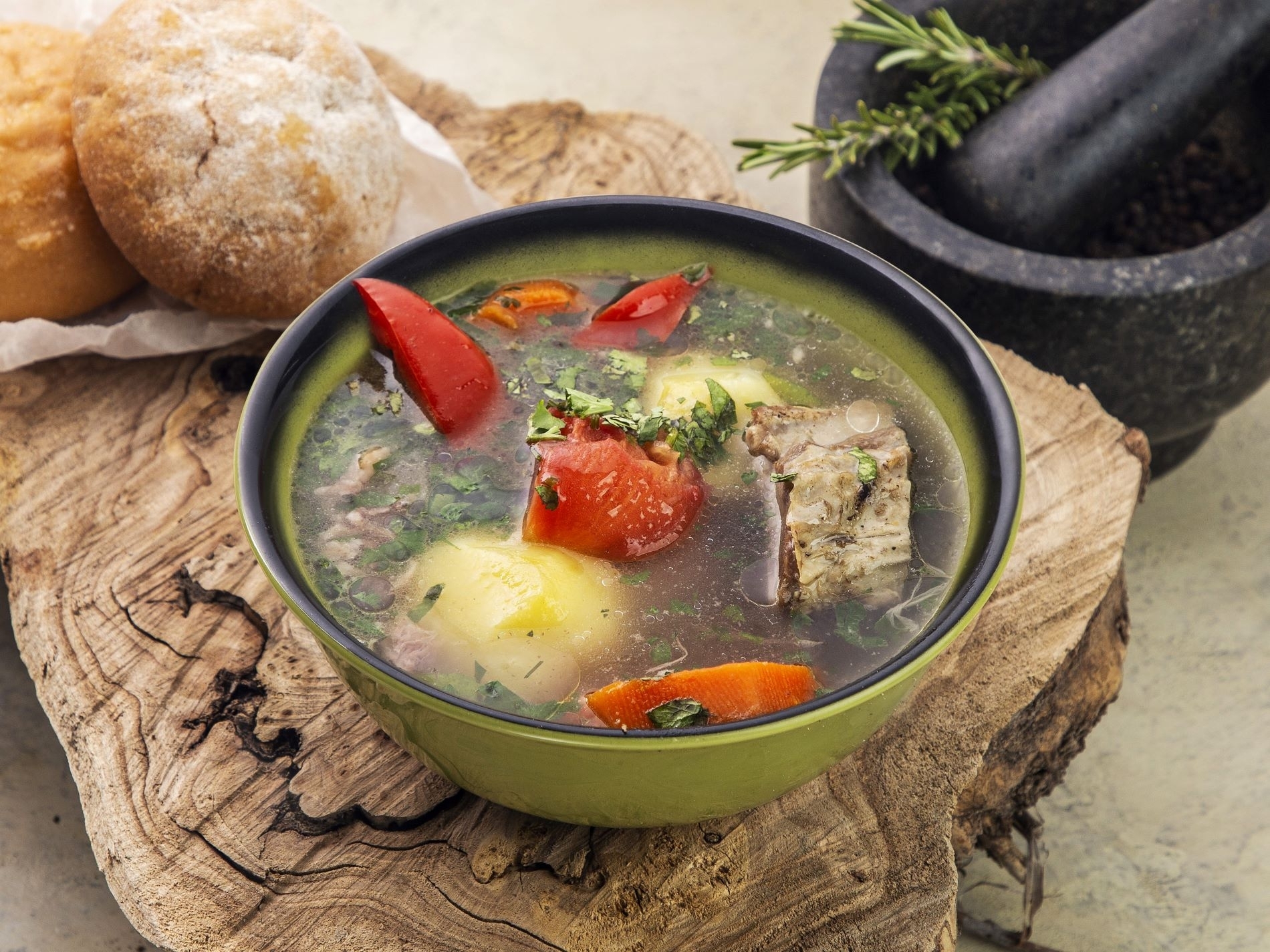 Шурпа с бараниной