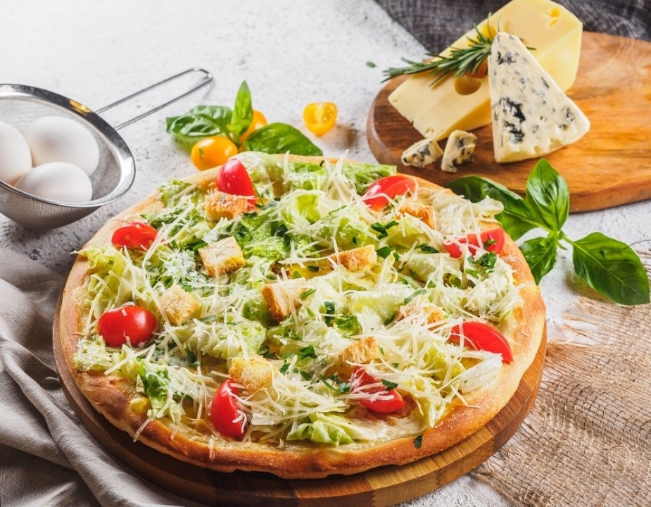 Итальянская пицца Цезарь с курицей 35 см