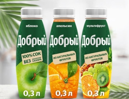 Сок Добрый 0,3 л
