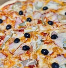 Пицца с карбонадом большая