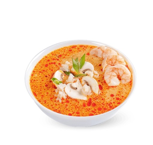 Том-ям суп с креветками: new