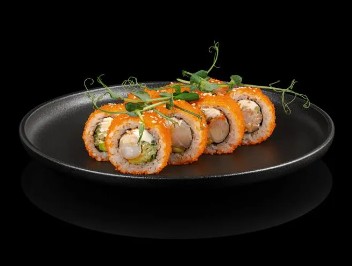Мини-калифорния с креветкой детская