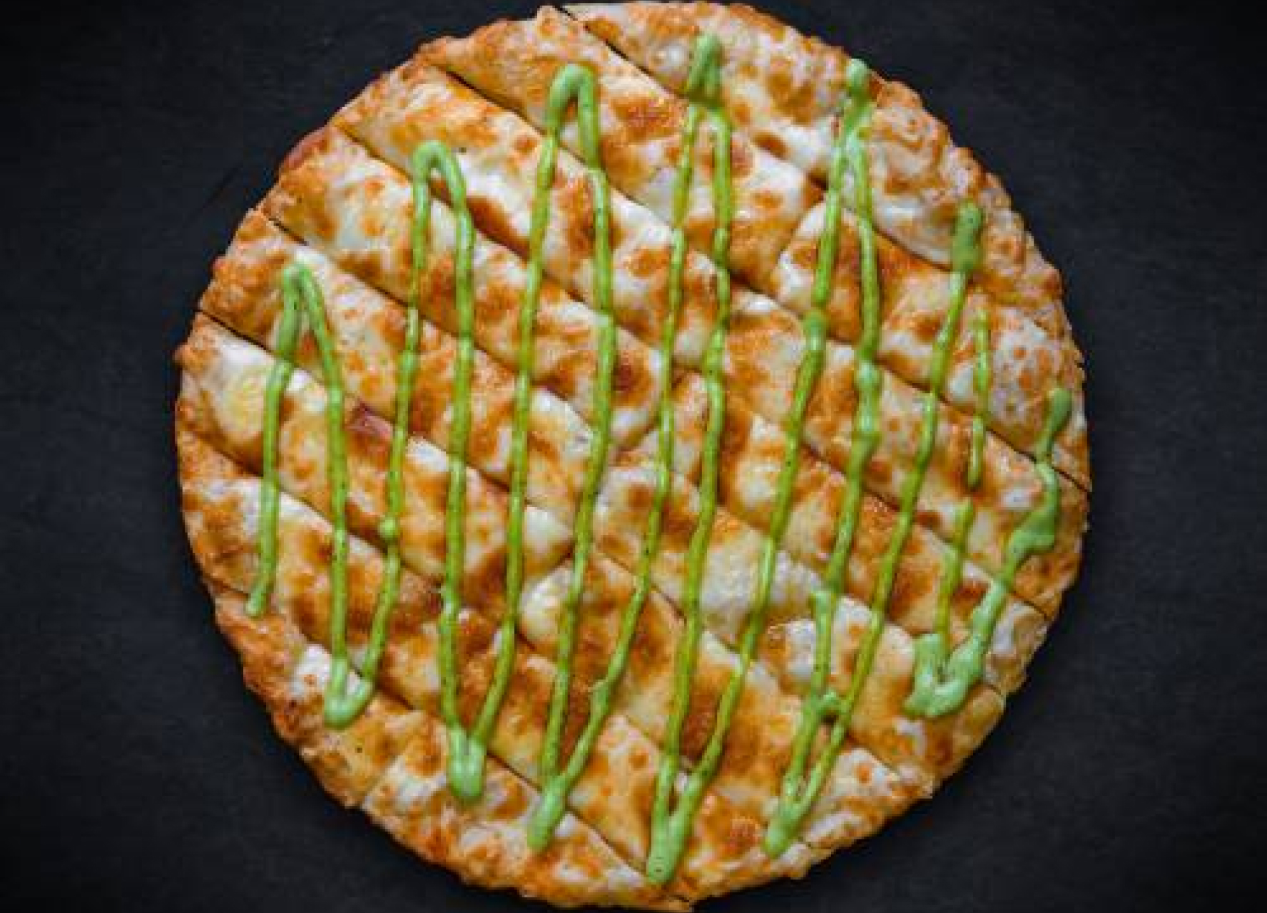 Чизи слайс с соусом Ранч