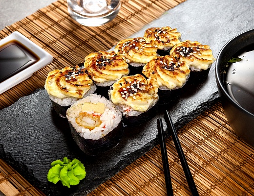 Запеченный кальмар