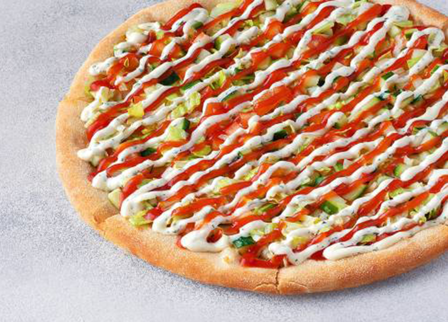 Пицца Аль-Шам 25 см на тонком