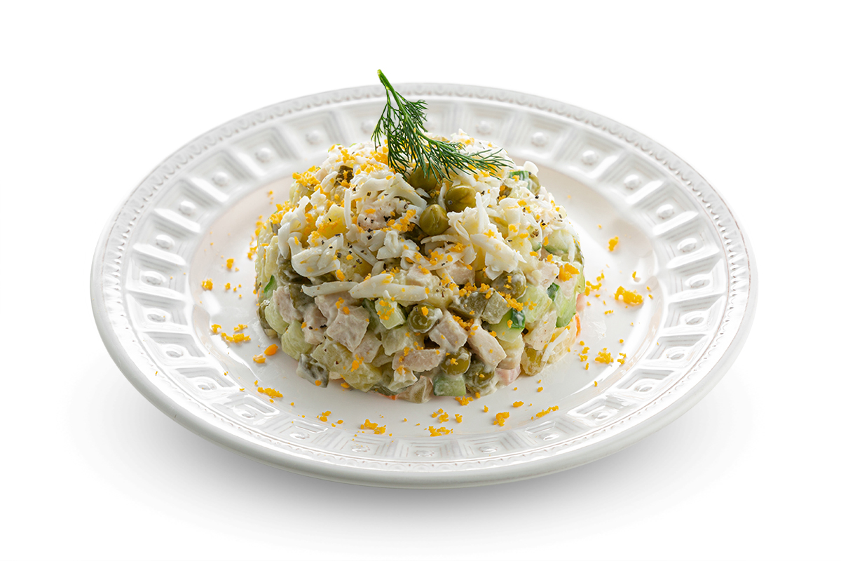 Салат Столичный с курицей