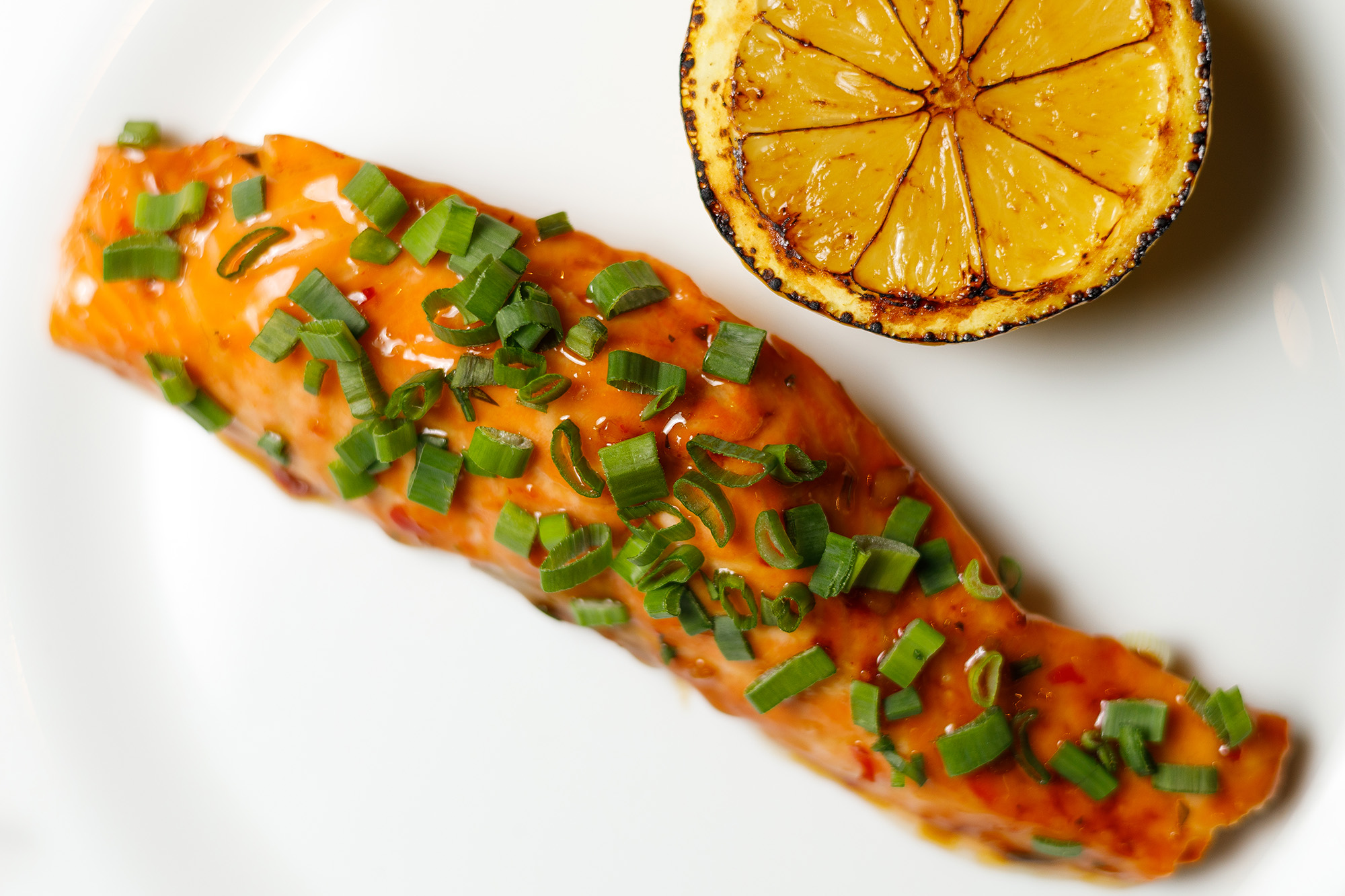 Филе форели с соусом терияки