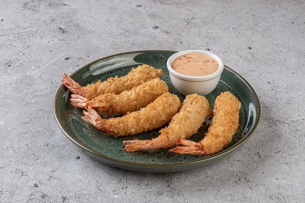 Креветки в темпуре