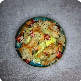 Цезарь с курицей
