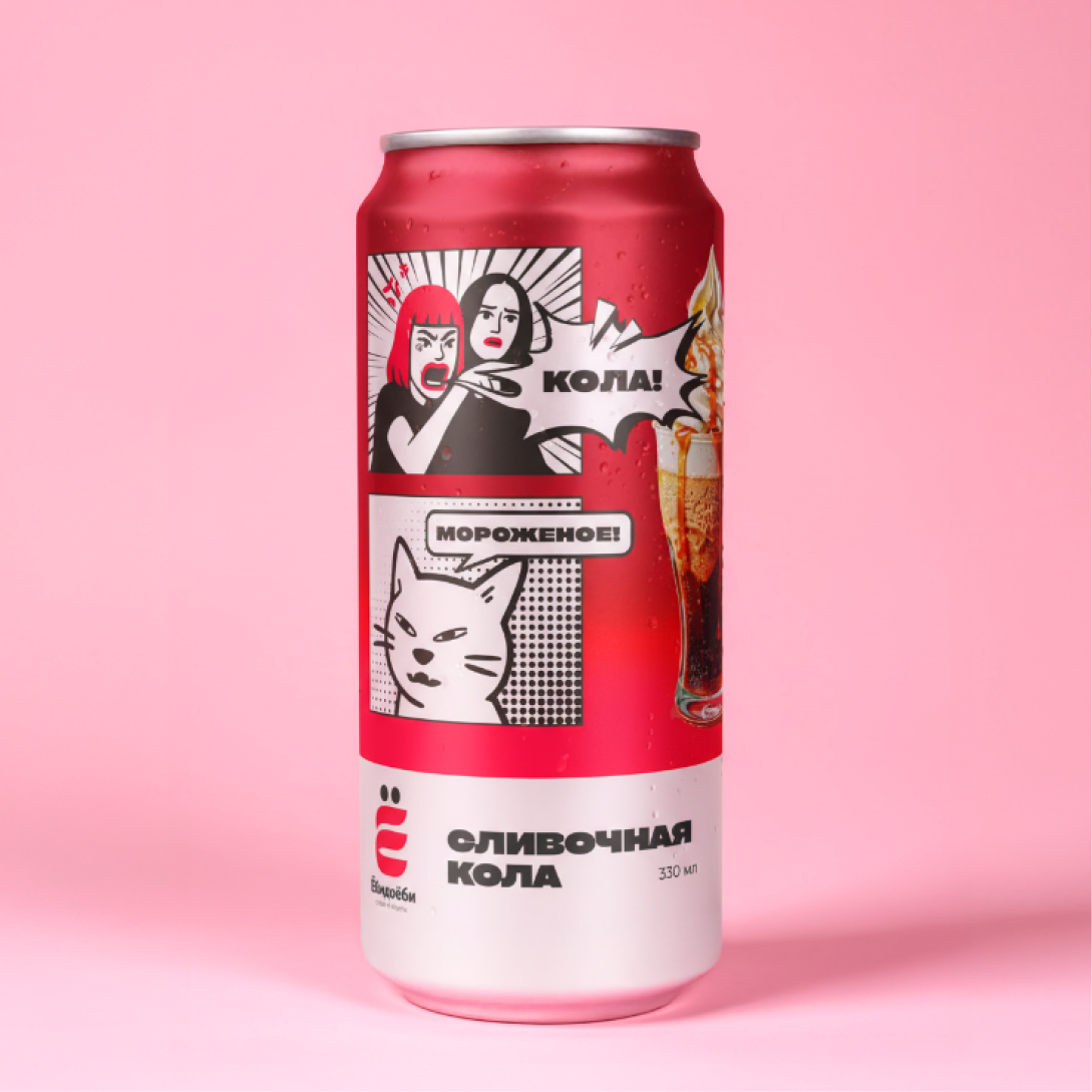 Сливочная кола Ёбидоёби